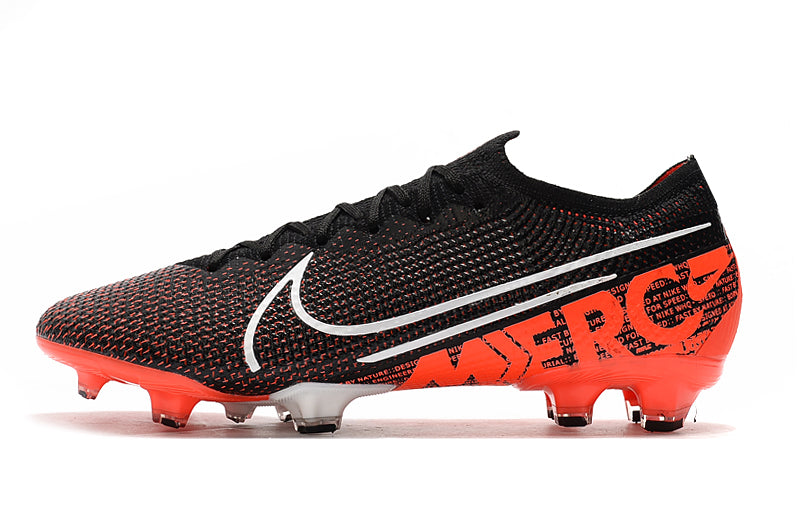 CHUTEIRA NIKE MERCURIAL VAPOR 13 FG ELITE LARANJA/PRETO