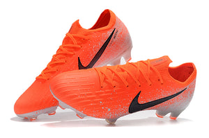 CHUTEIRA NIKE MERCURIAL VAPOR 12 FG ELITE "EUPHORIAMODE" LARANJA/BRANCO