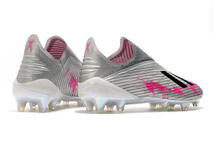 CHUTEIRA ADIDAS X 19+ FG CINZA/ROSA/PRETO