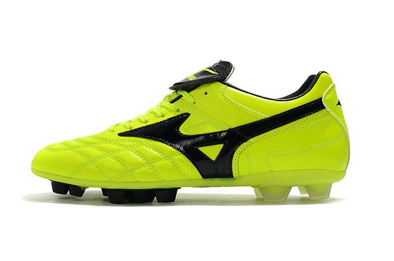 CHUTEIRA MIZUNO WAVE CUP LEGEND FG PRETO/AMARELO – Grupo R7sport
