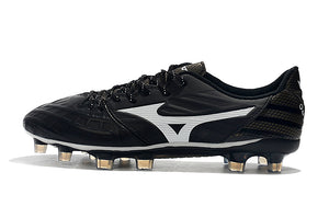 CHUTEIRA MIZUNO REBULA V3 FG BRANCO/PRETO