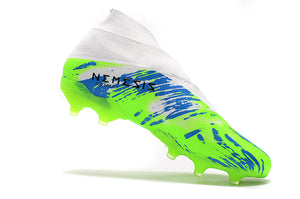 CHUTEIRA ADIDAS NEMEZIZ 19+ FG BRANCO/PRETO/VERDE/AZUL