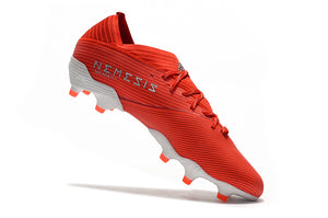 CHUTEIRA ADIDAS NEMEZIZ 19.1 FG “302 REDIRECT" VERMELHO/PRATA
