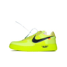 Carregar imagem no visualizador da galeria, NIKE AIR FORCE 1 LOW SPECIAL EDITION OFF-WHITE &quot;VOLT&quot;
