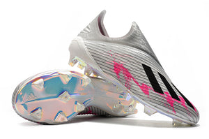 CHUTEIRA ADIDAS X 19+ FG CINZA/ROSA/PRETO