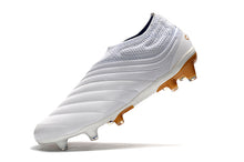Carregar imagem no visualizador da galeria, CHUTEIRA ADIDAS COPA 19+ BRANCO/DOURADO

