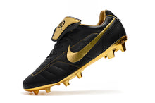 Carregar imagem no visualizador da galeria, CHUTEIRA NIKE TIEMPO LEGEND 7 ELITE FG R10 PRETO/DOURADO
