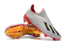 Carregar imagem no visualizador da galeria, CHUTEIRA ADIDAS X 19+ FG &quot;302 REDIRECT&quot; CINZA/VERMELHO
