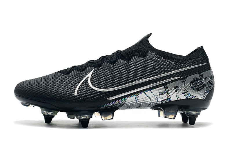 Nike Mercurial Flyknit サッカースパイクSG CHUTEIRA NIKE MERCURIAL VAPOR 13 ELITE SG CINZA/PRETO – Grupo R7sport