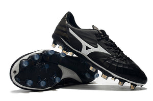 CHUTEIRA MIZUNO REBULA V3 FG BRANCO/PRETO