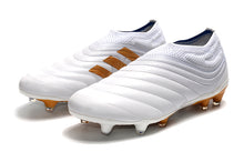 Carregar imagem no visualizador da galeria, CHUTEIRA ADIDAS COPA 19+ BRANCO/DOURADO
