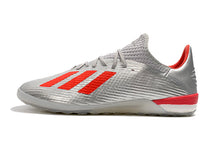 Carregar imagem no visualizador da galeria, CHUTEIRA ADIDAS X 19.1 TF CINZA/VERMELHO
