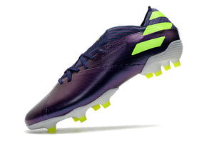 CHUTEIRA ADIDAS NEMEZIZ 19.1 FG "ROXO/VERDE"