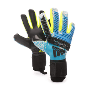 LUVA DE GOLEIRO ADIDAS PREDATOR PRO AZUL/PRETO/VERDE